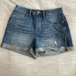Madewell High-Rise Denim Shorts